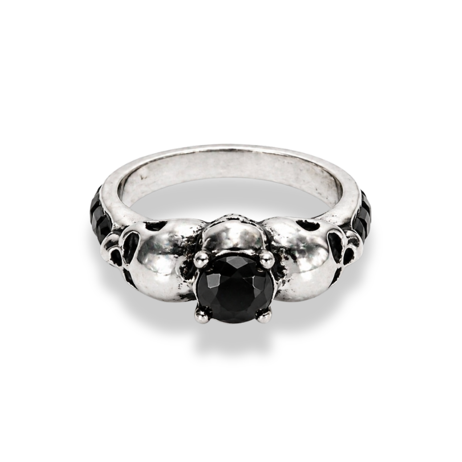Black Onyx skulls