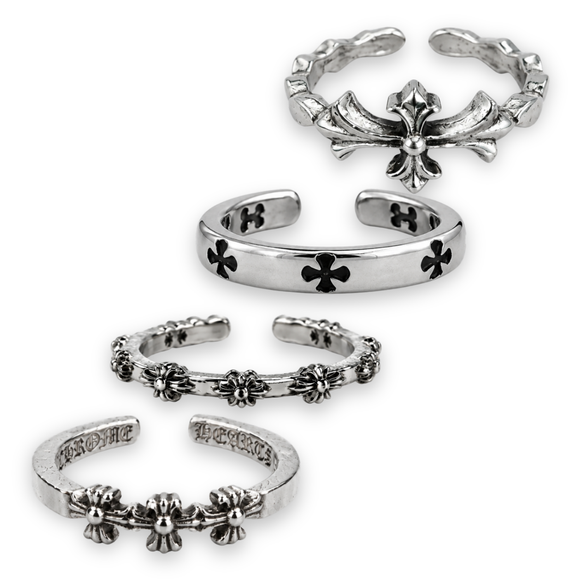 Chrome Crest Stack